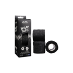 OM Wrap Tape Svart 5 cm 3-pack