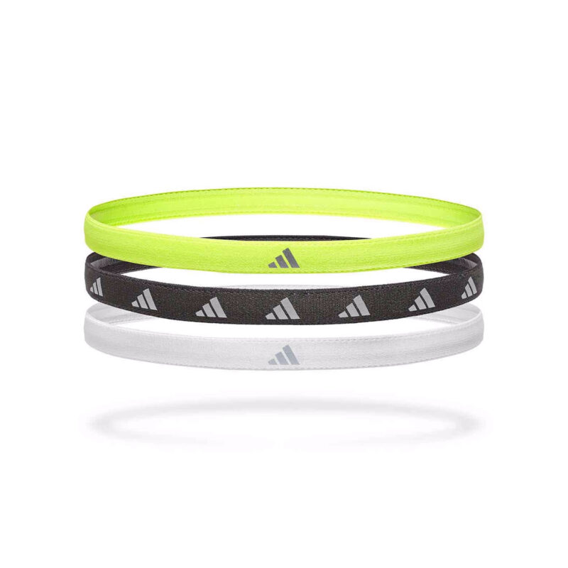 Adidas 3-pack Hårband - Lucid Lemon